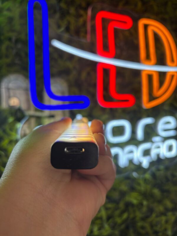 ARANDELA DE PAREDE COM SENSOR DE PRESENÇA RECARREGÁVEL - Image 2