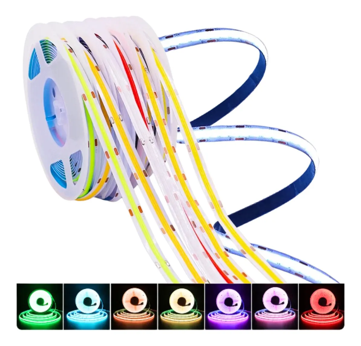 FITA DE LED COB 12V ROSA - Imagem 2